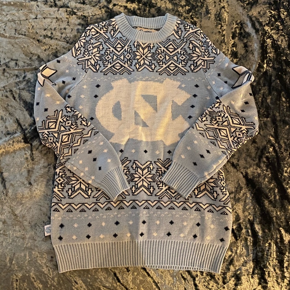 UNC Holiday Sweater